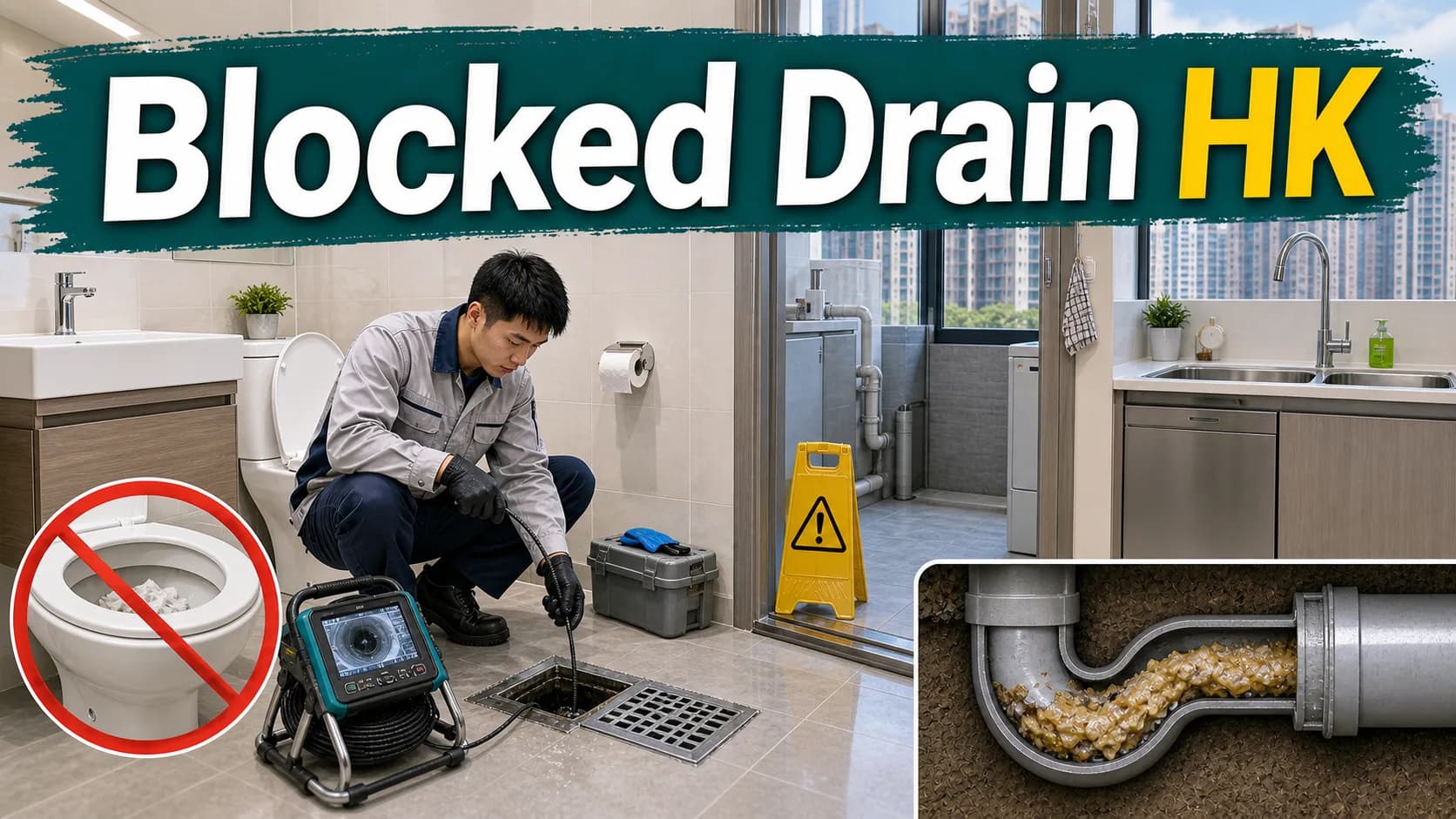 Blocked Drain in Hong Kong: What to Do Before Calling a Plumber