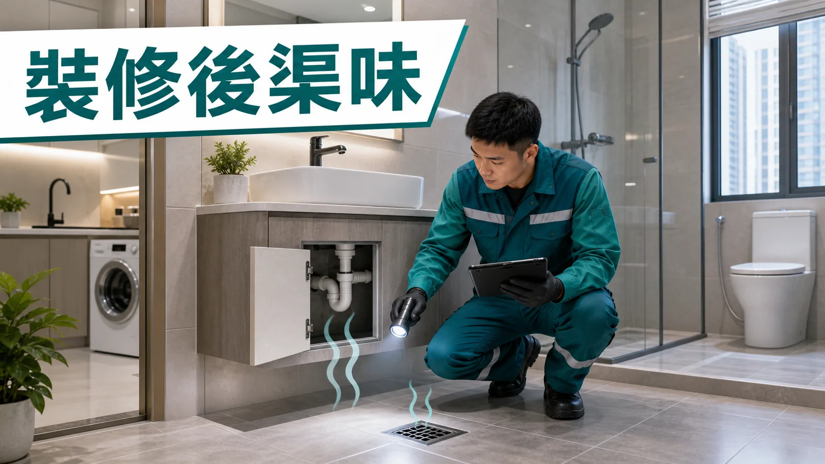裝修後有渠味?改渠反味原因同檢查