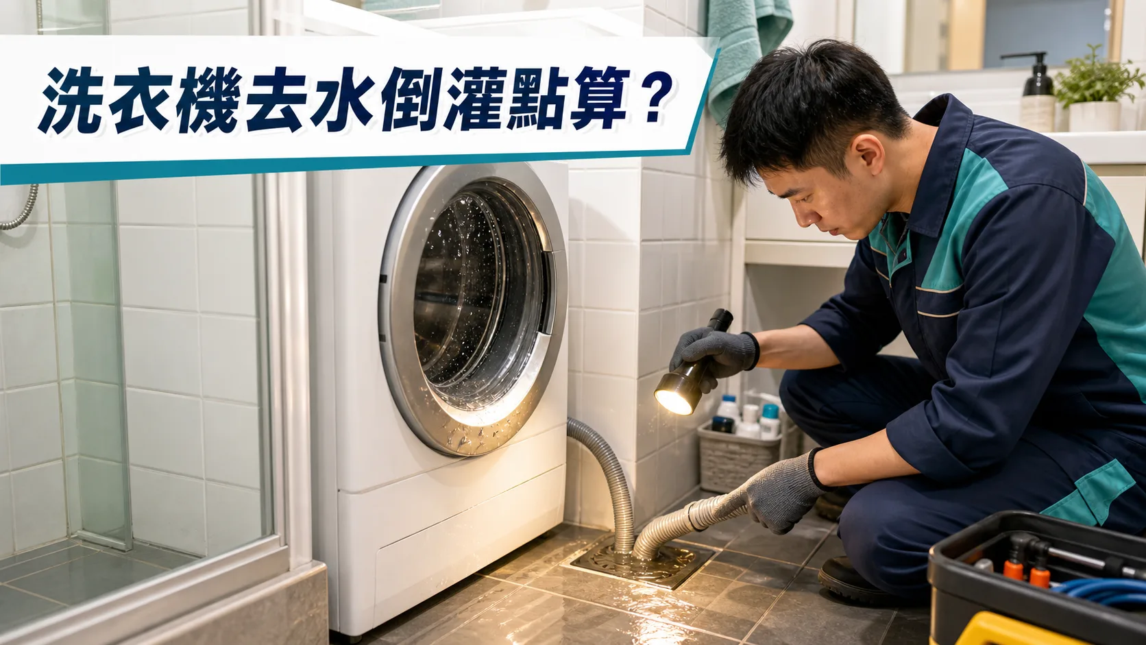 洗衣機去水倒灌點算?排水口返水原因