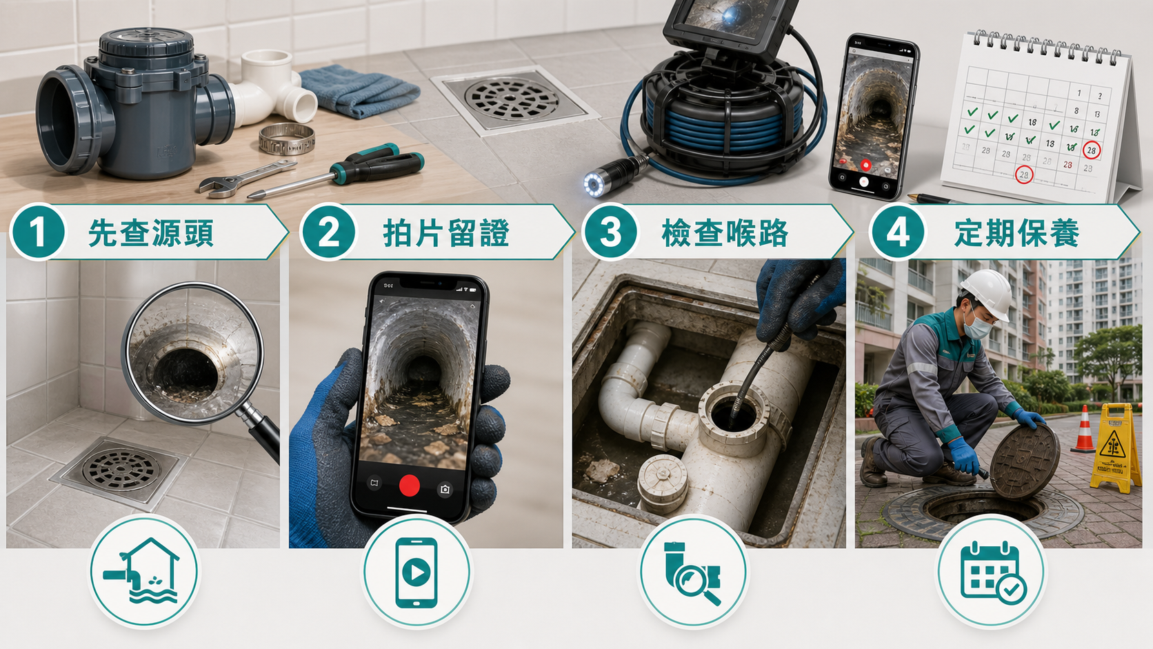 安裝污水倒灌止回閥前先查源頭、拍片留證、檢查喉路和定期保養